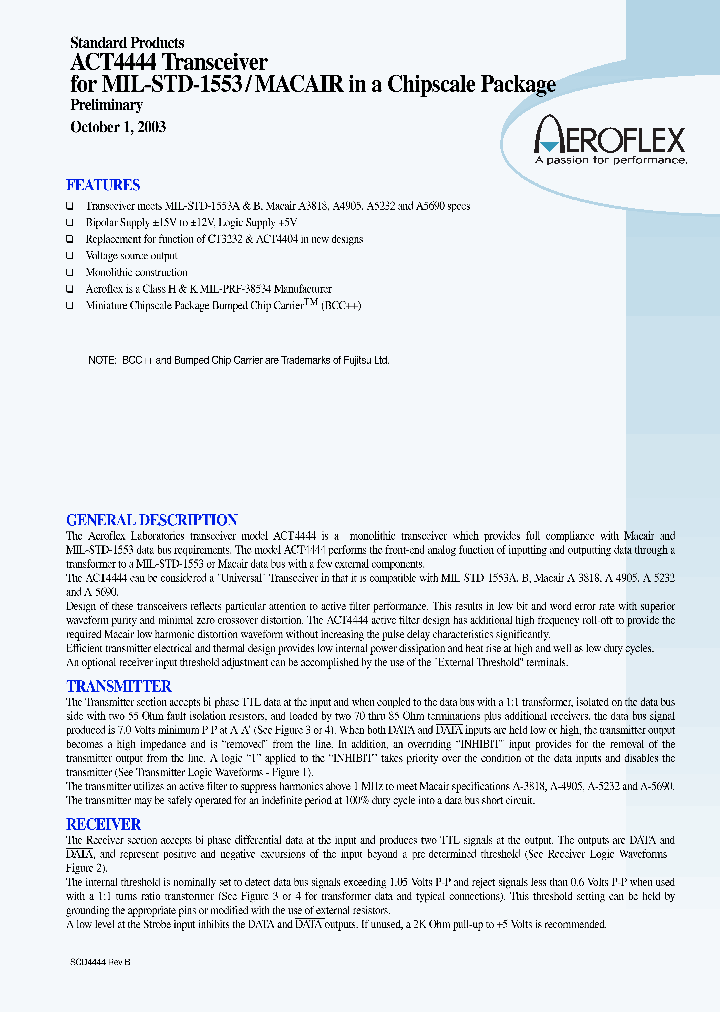 ACT4444_72951.PDF Datasheet