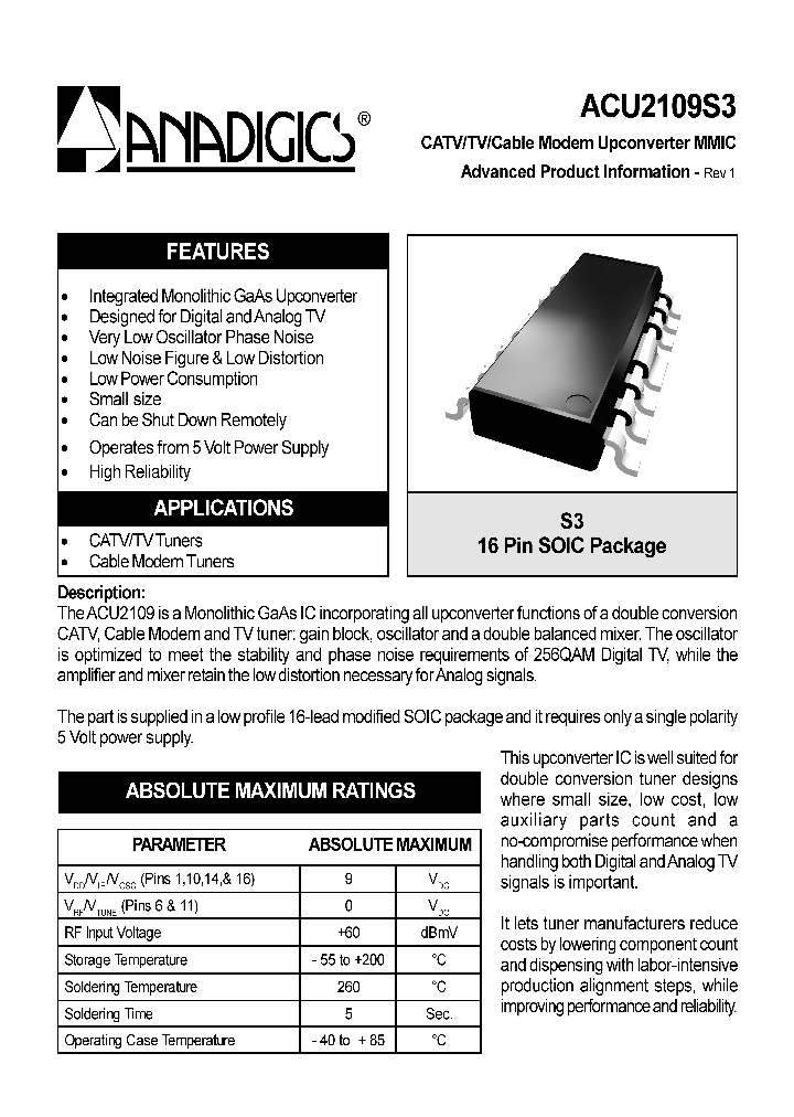 ACU2109S3_62277.PDF Datasheet
