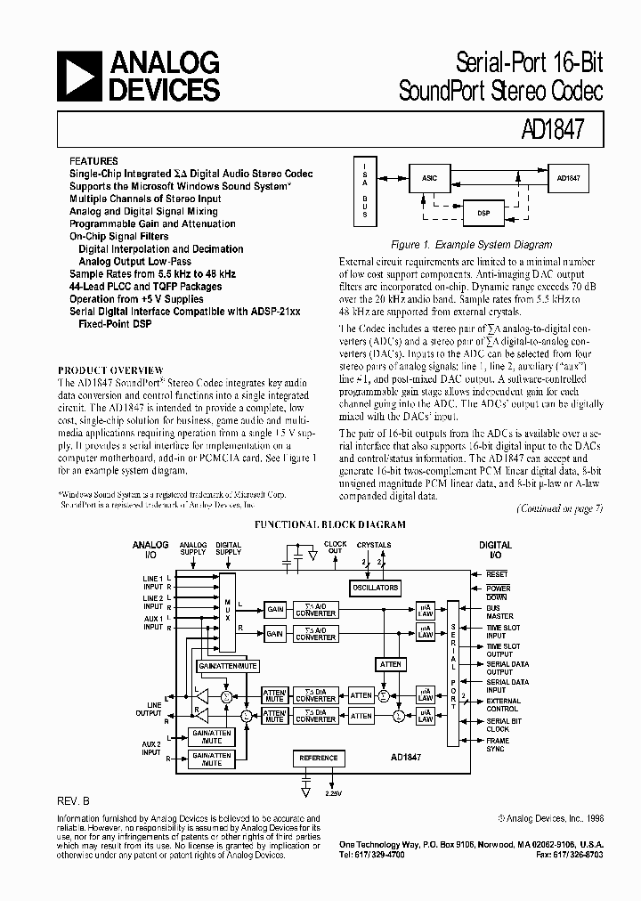 AD1847_20629.PDF Datasheet