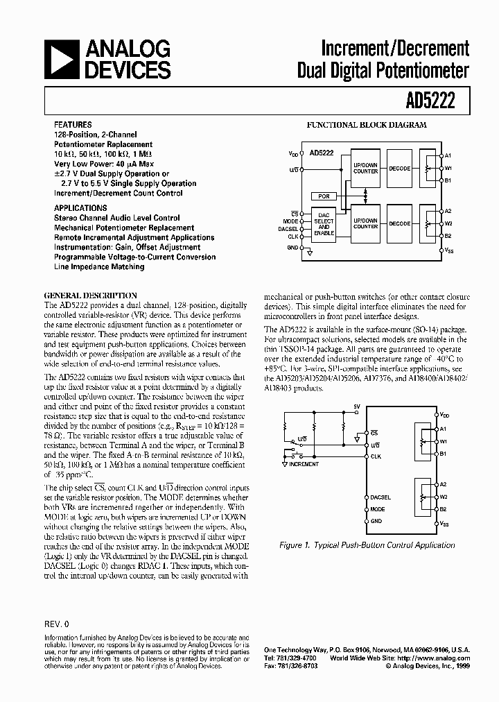 AD5222_9115.PDF Datasheet