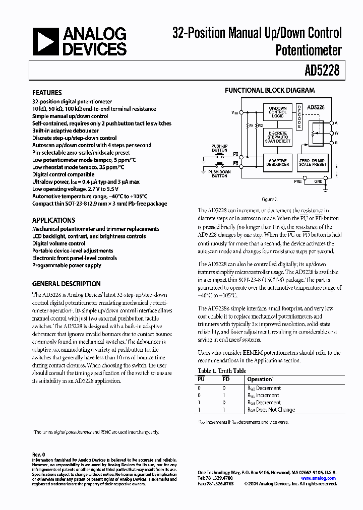 AD5228_9132.PDF Datasheet