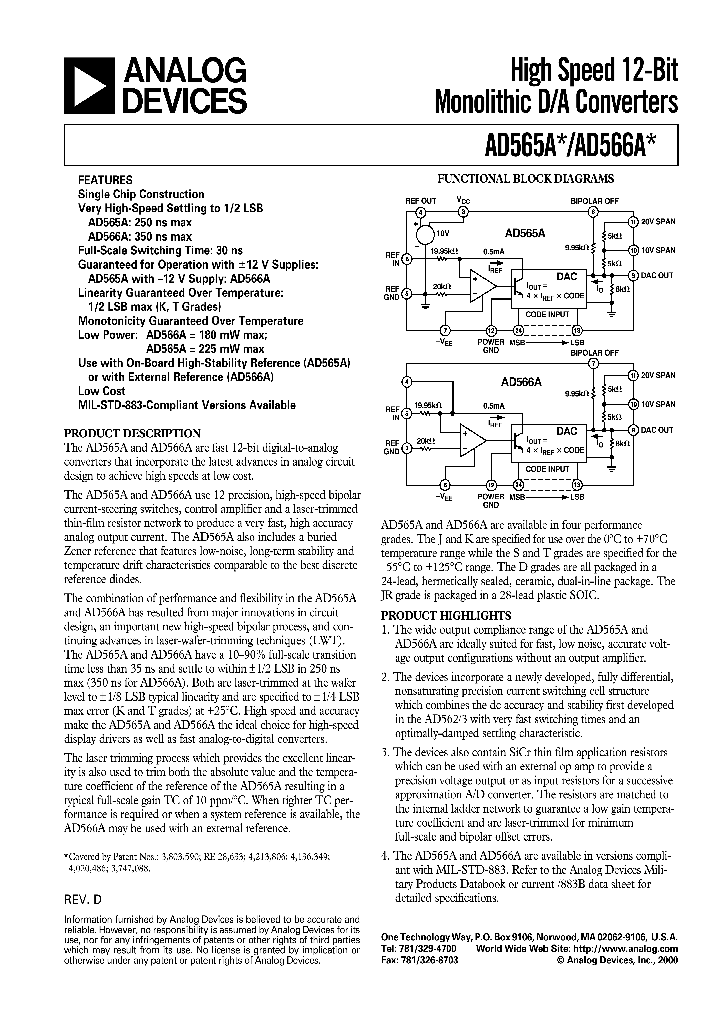 AD565_39244.PDF Datasheet