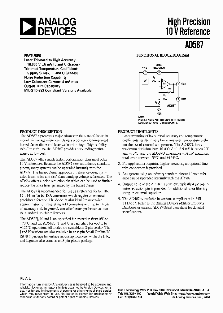 AD587_20695.PDF Datasheet