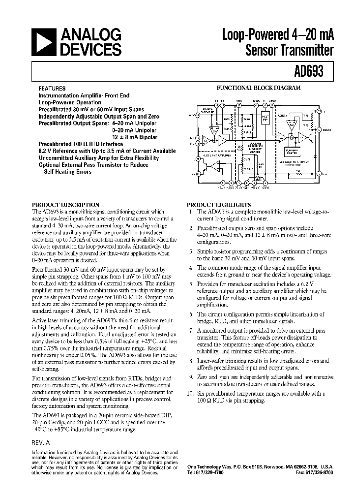 AD693_181168.PDF Datasheet