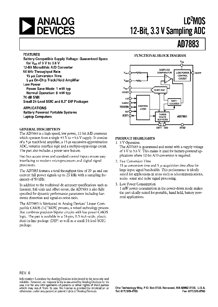 AD7883_119908.PDF Datasheet