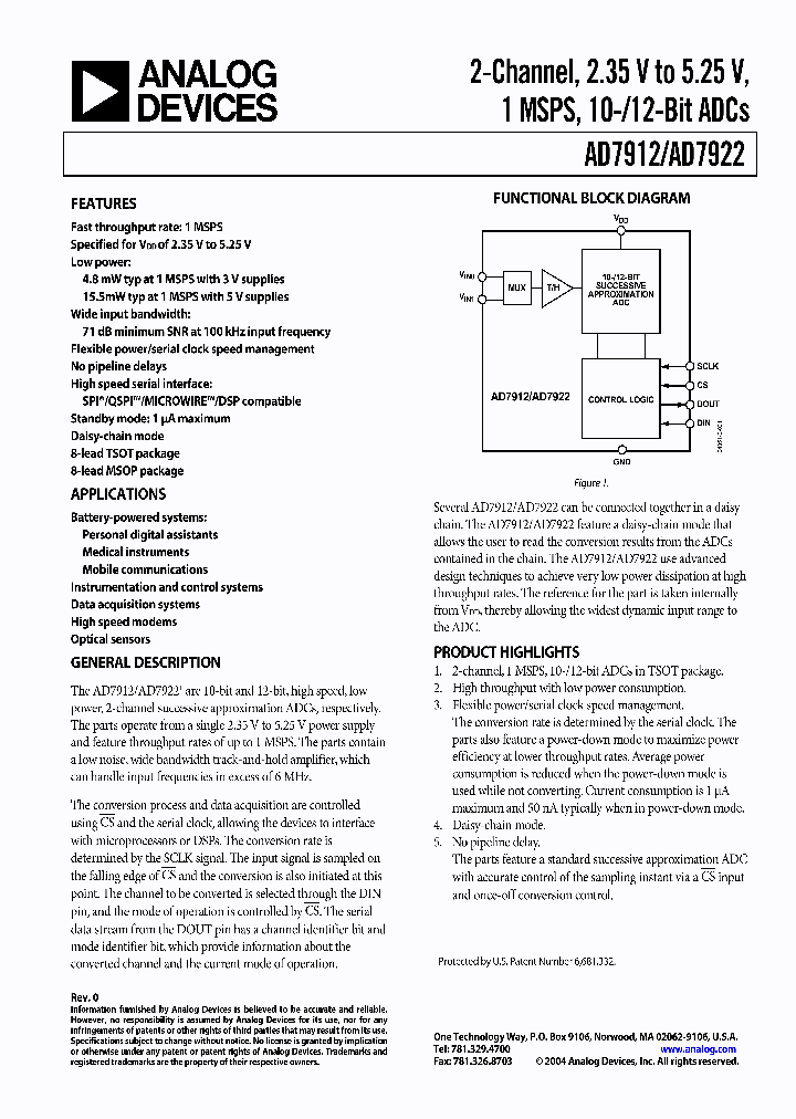 AD7912_160667.PDF Datasheet