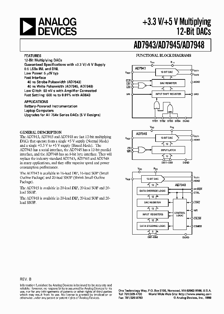 AD7943_88640.PDF Datasheet