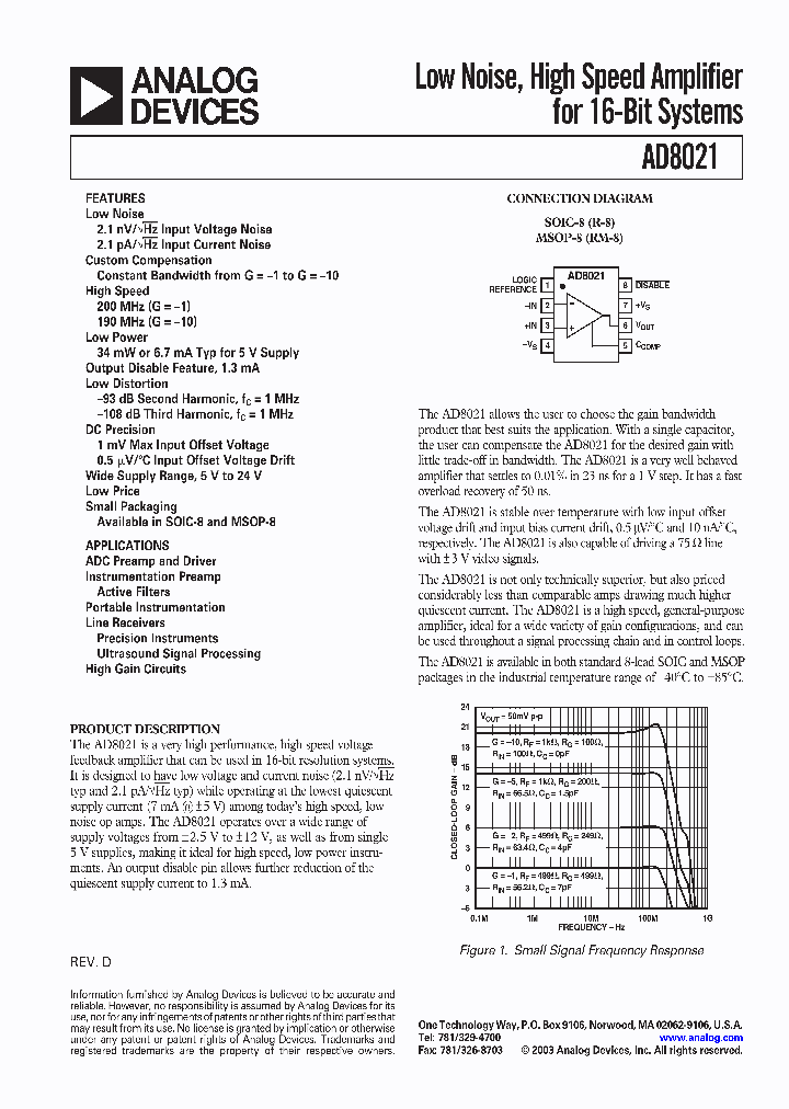 AD8021_79069.PDF Datasheet