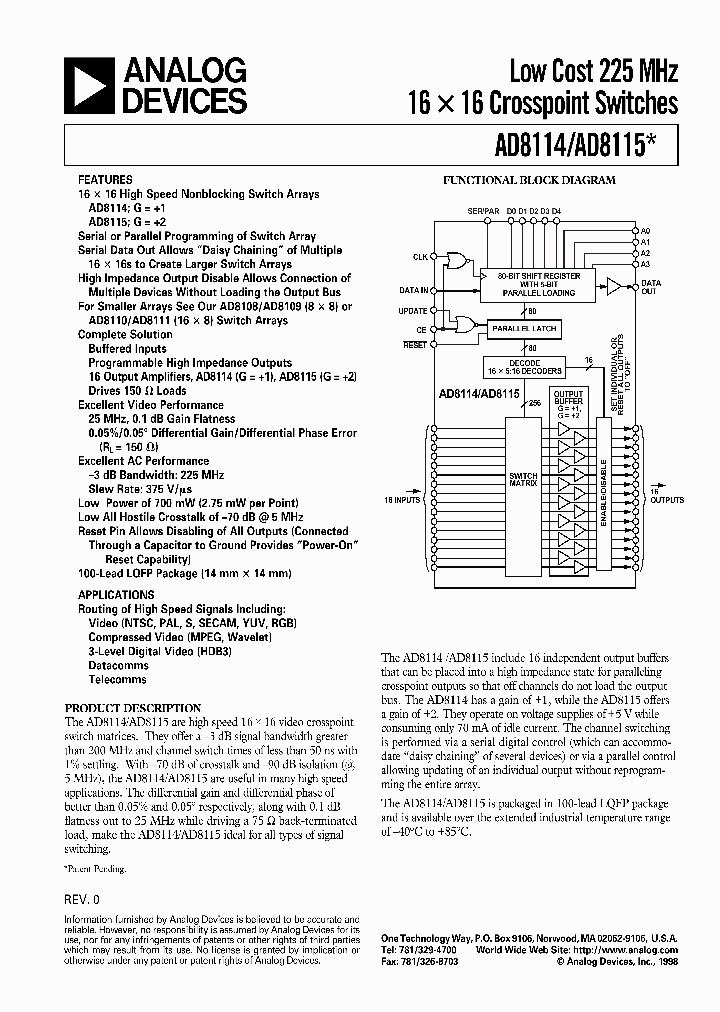AD8114_21057.PDF Datasheet