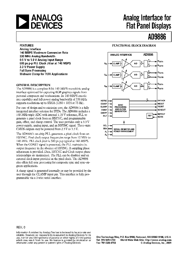 AD9886_172671.PDF Datasheet