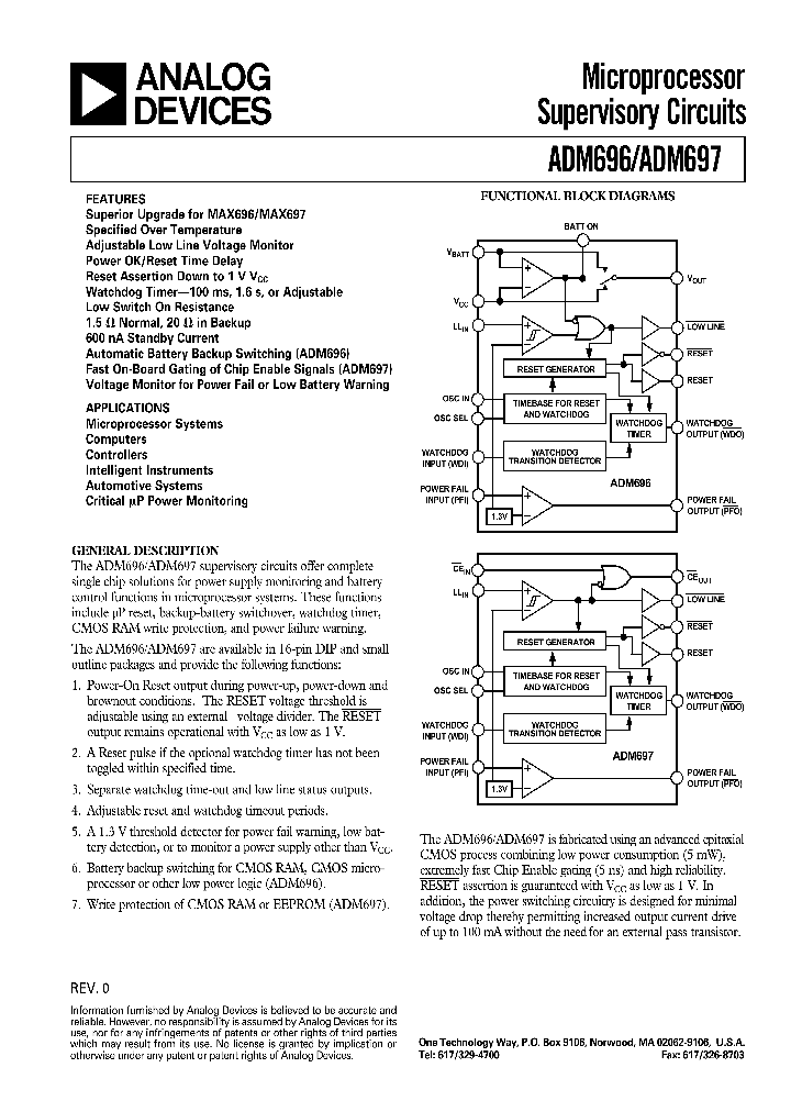 ADM696_9909.PDF Datasheet