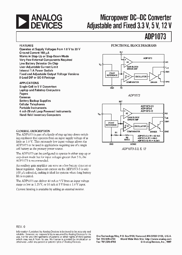 ADP1073_162395.PDF Datasheet