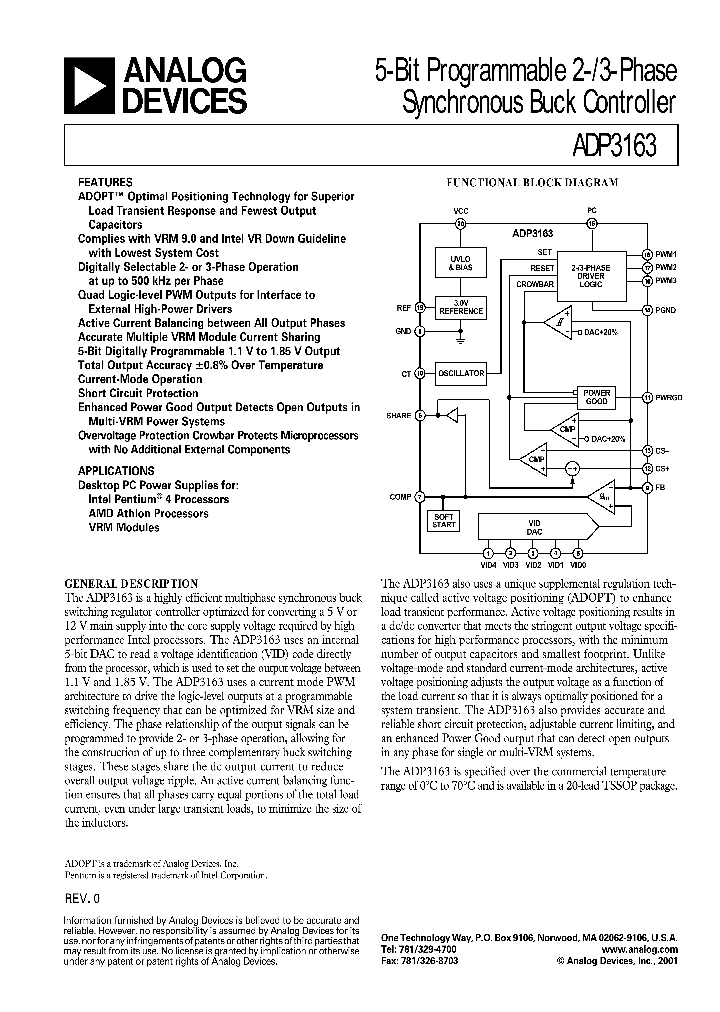 ADP3163_112026.PDF Datasheet