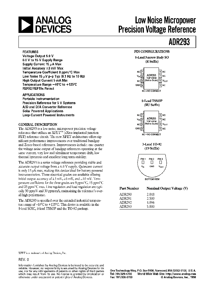 ADR293_111652.PDF Datasheet