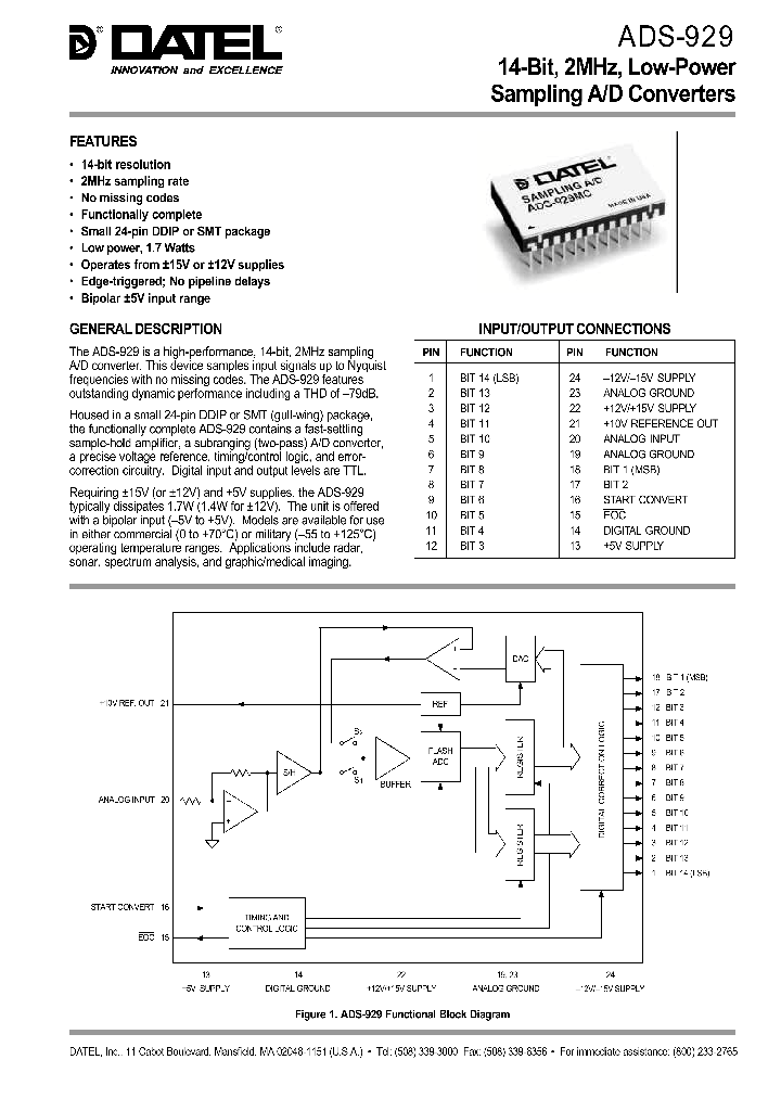 ADS929_3960.PDF Datasheet