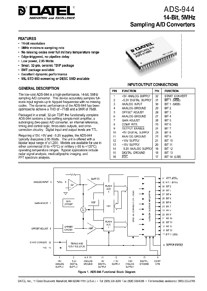 ADS944_3964.PDF Datasheet