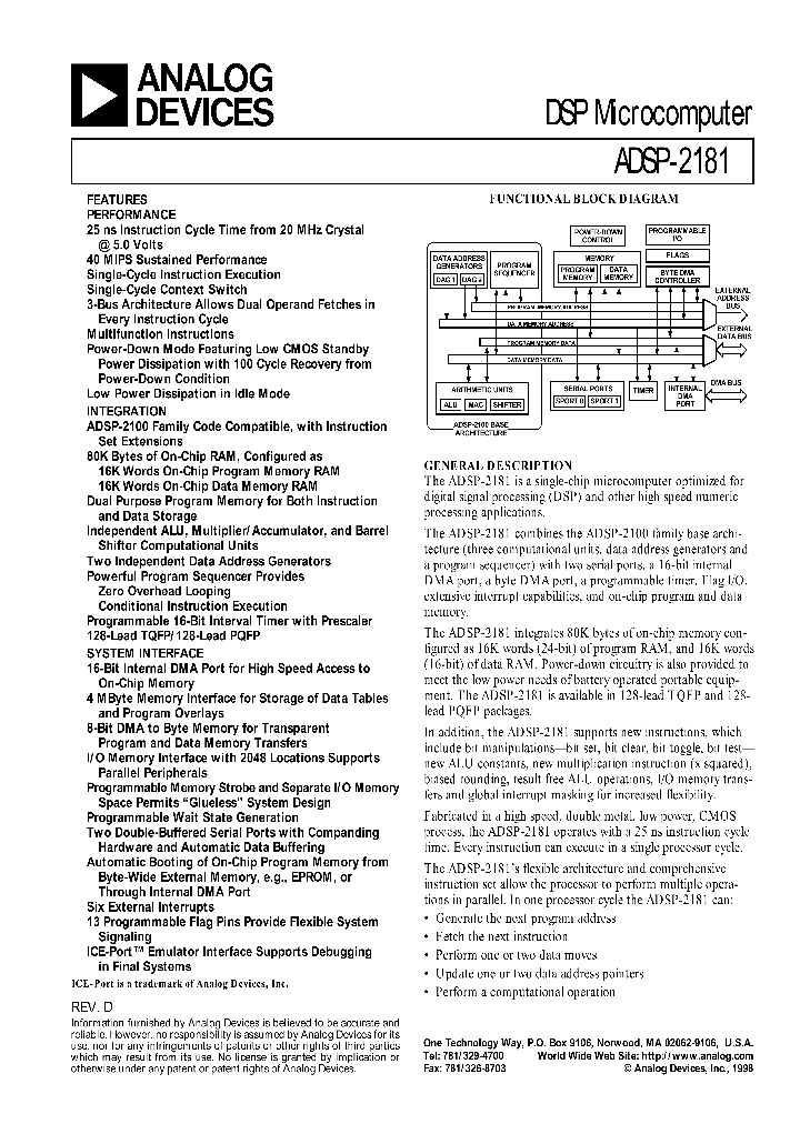 ADSP-2181BST-115_77687.PDF Datasheet
