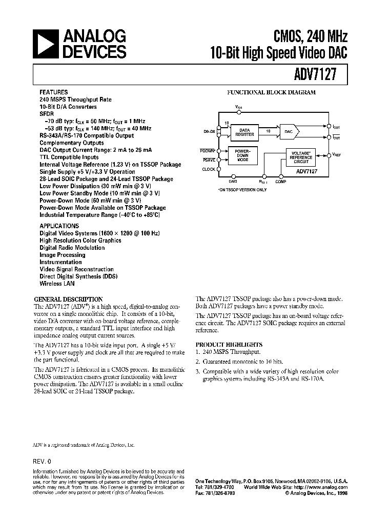 ADV7127JRU240_62346.PDF Datasheet