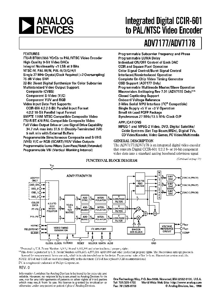 ADV7177_21440.PDF Datasheet