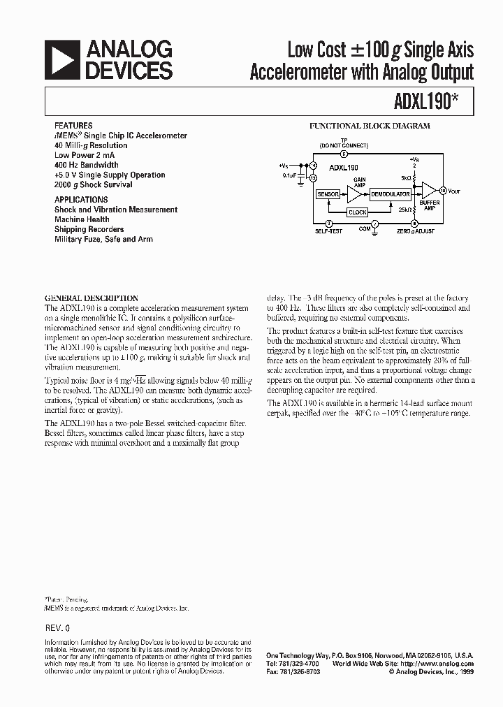 ADXL190_166178.PDF Datasheet