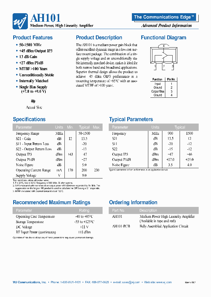 AH101_187345.PDF Datasheet