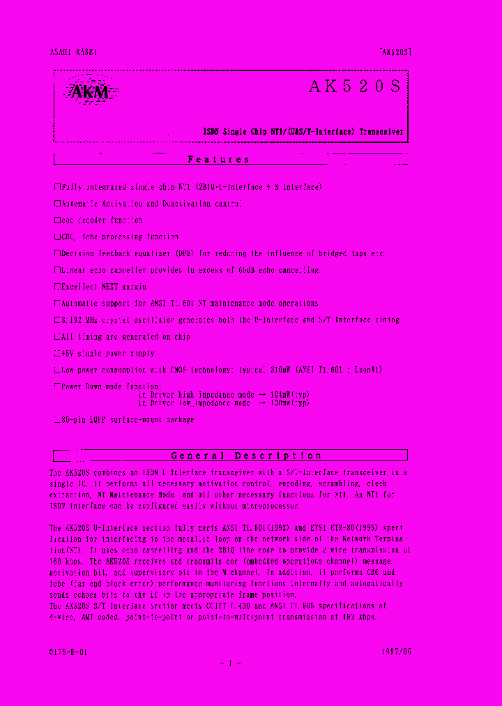 AK520S_185260.PDF Datasheet