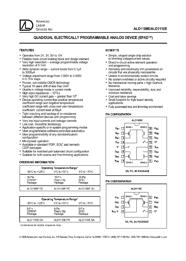 ALD1108E_135379.PDF Datasheet