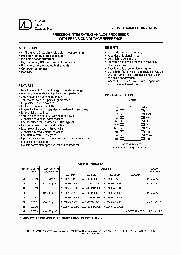 ALD500R_166756.PDF Datasheet