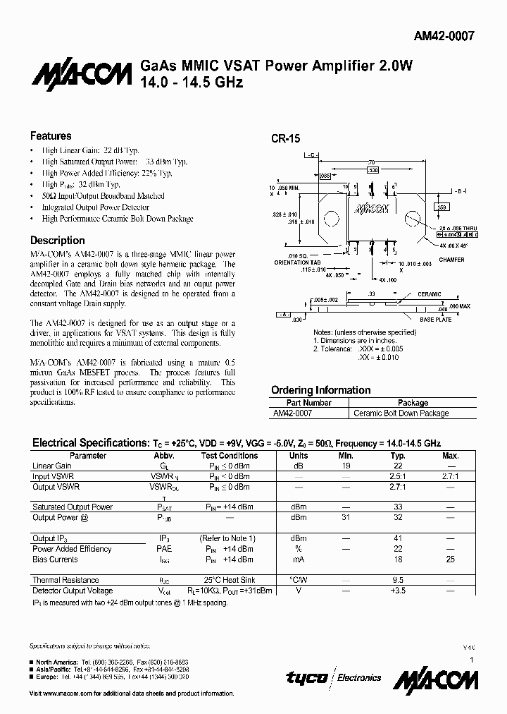 AM42-0007_37458.PDF Datasheet