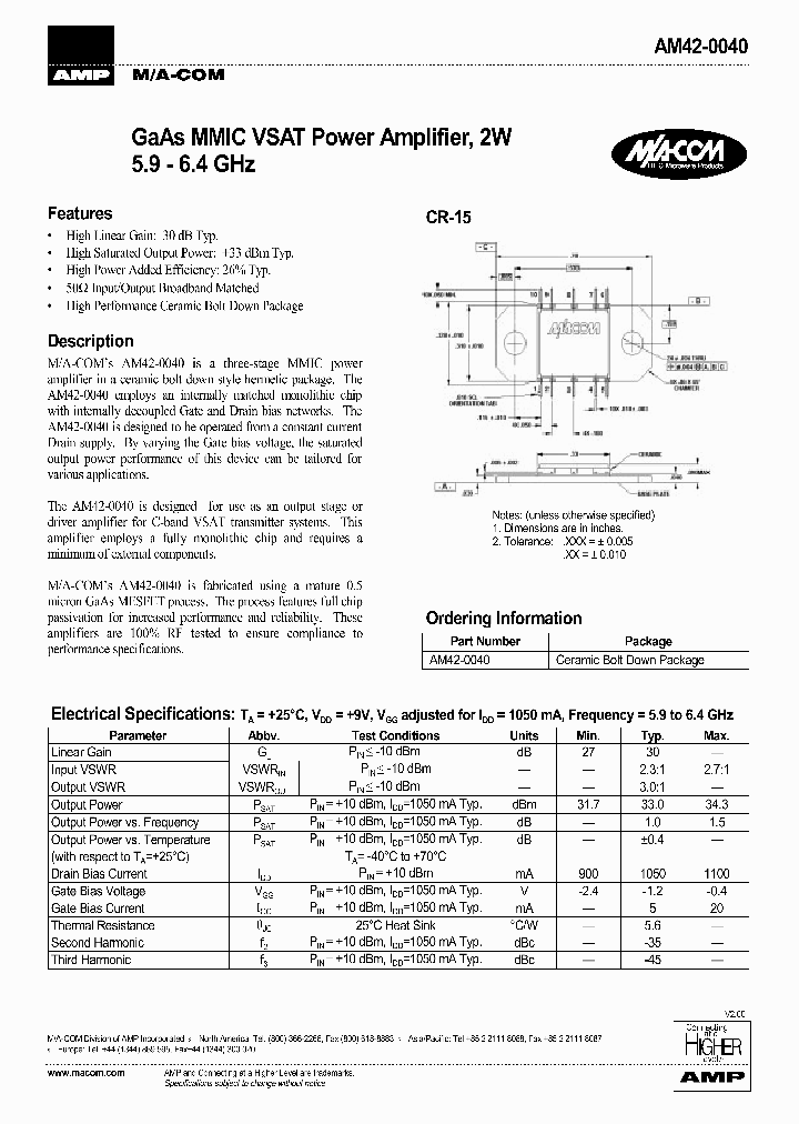 AM42-0040_37460.PDF Datasheet