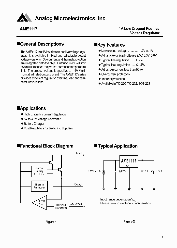 AME1117ACBT_135773.PDF Datasheet