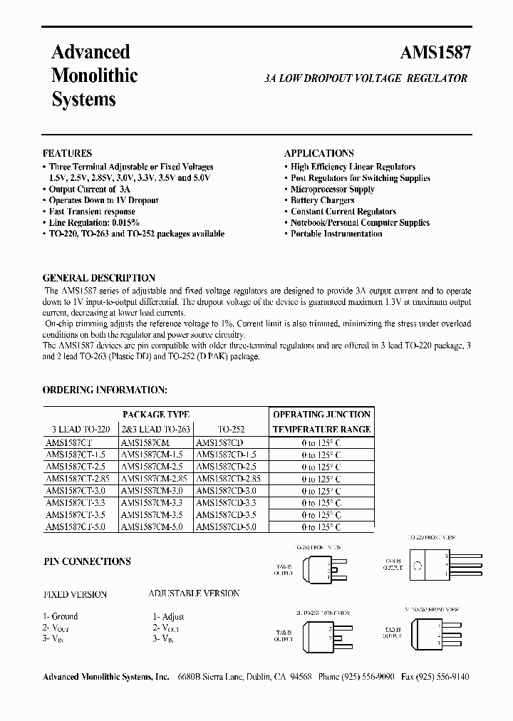 AMS1587_161932.PDF Datasheet