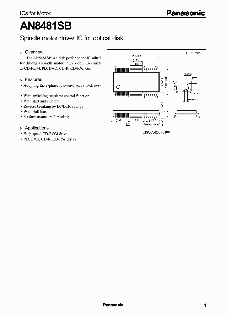 AN8481SB_164220.PDF Datasheet