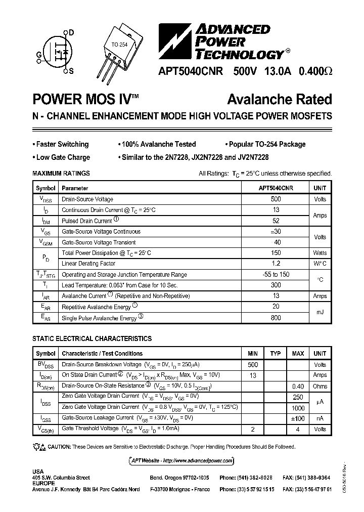 APT5040CNR_42294.PDF Datasheet