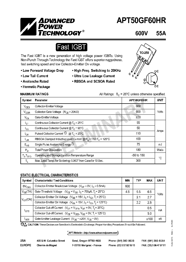 APT50GF60HR_42300.PDF Datasheet