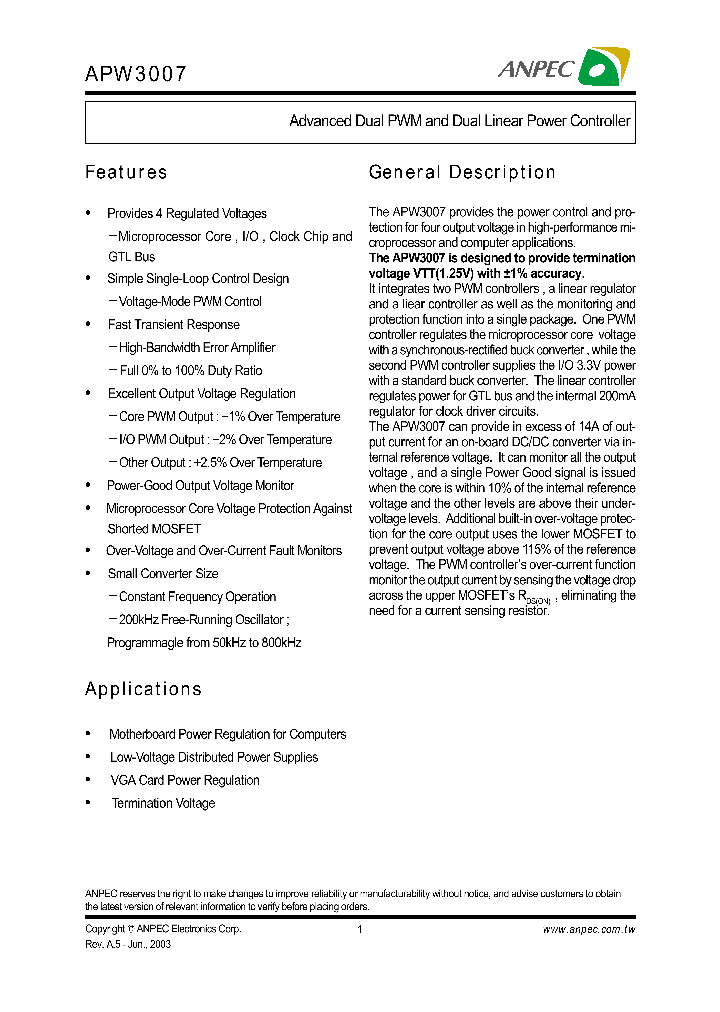APW3007_53427.PDF Datasheet