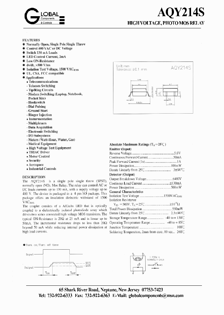 AQY214S_44548.PDF Datasheet
