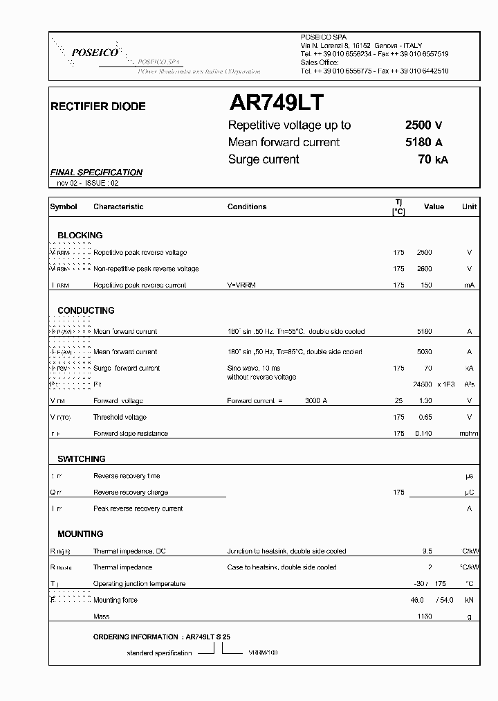 AR749LTS25_64323.PDF Datasheet