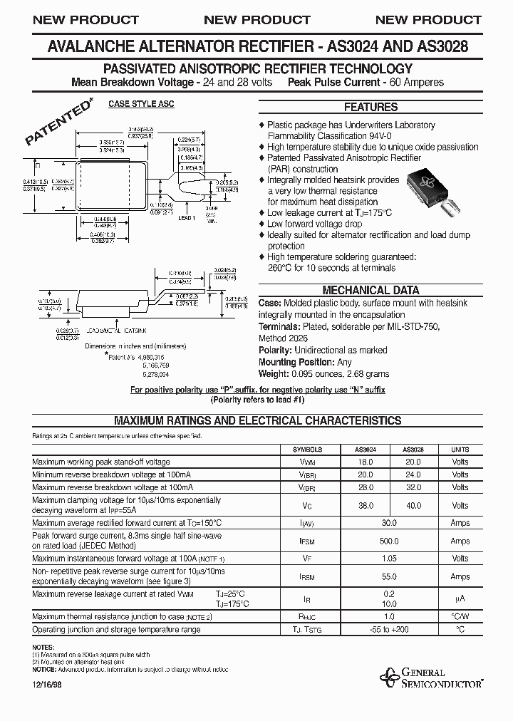 AS3024_42734.PDF Datasheet