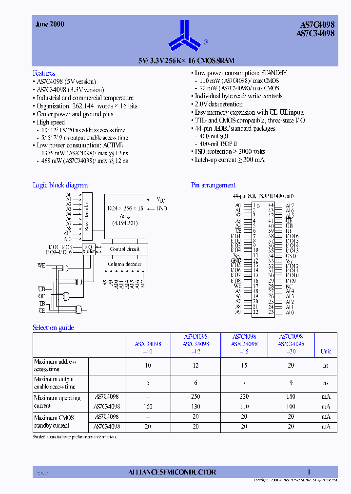AS7C4098_101783.PDF Datasheet