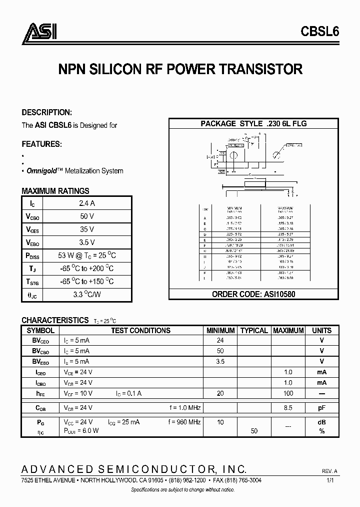 ASI10580_132381.PDF Datasheet