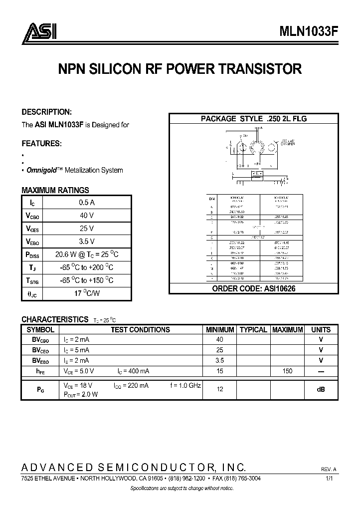 ASI10626_132629.PDF Datasheet
