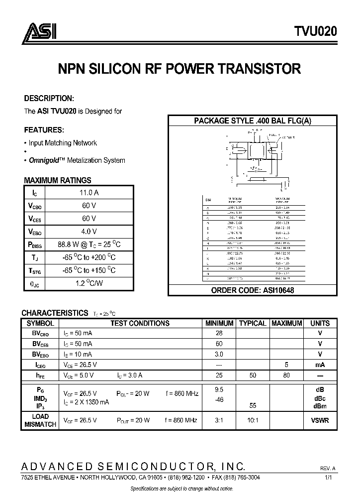 ASI10648_132711.PDF Datasheet