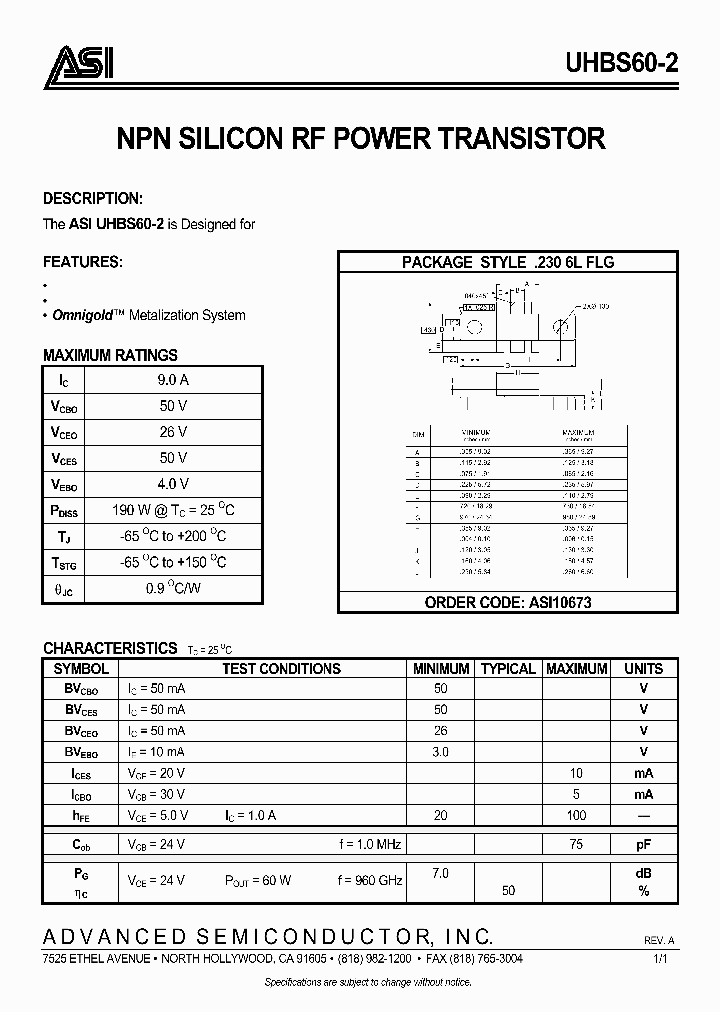 ASI10673_132803.PDF Datasheet