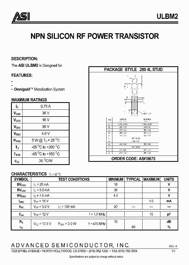 ASI10675_132805.PDF Datasheet
