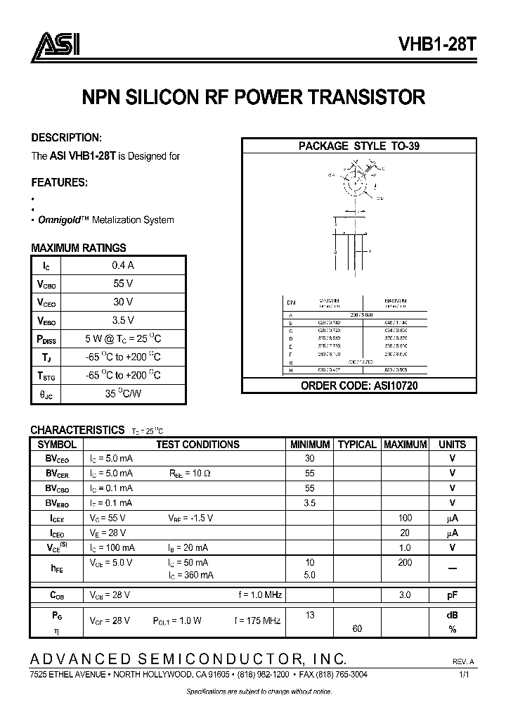 ASI10720_132921.PDF Datasheet