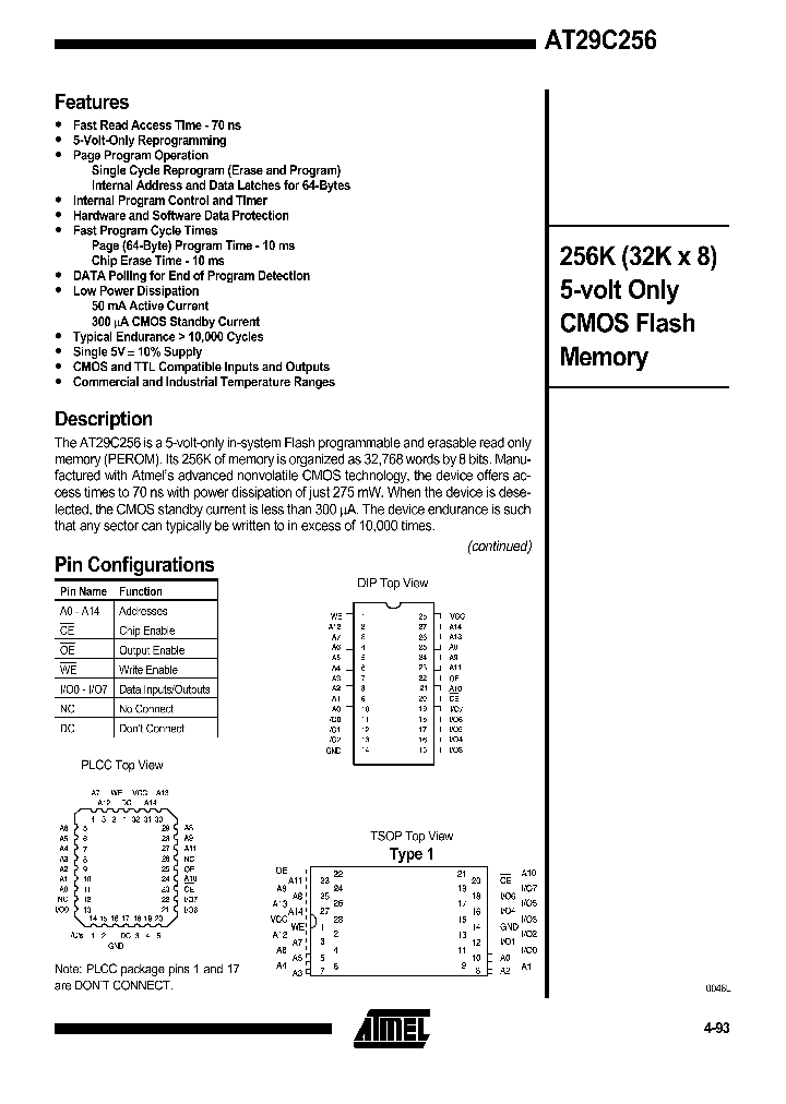 AT29C256_89760.PDF Datasheet