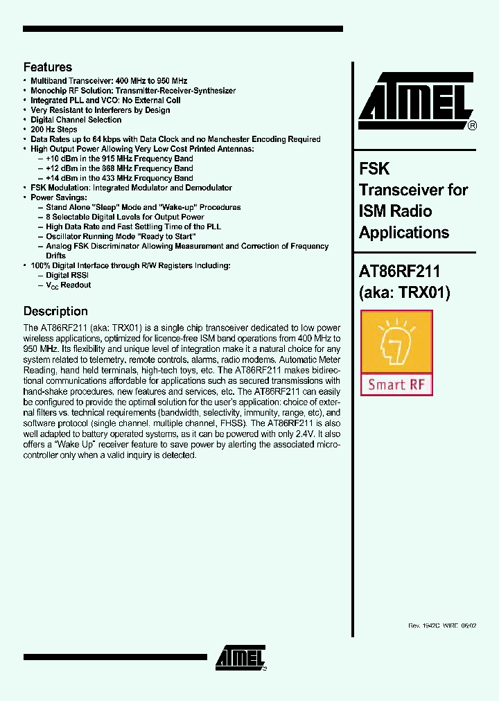 AT86RF211_185103.PDF Datasheet