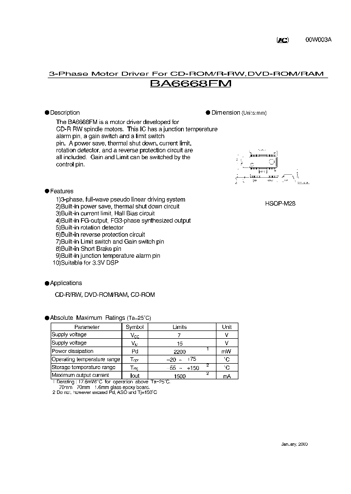 BA6668FM_187620.PDF Datasheet