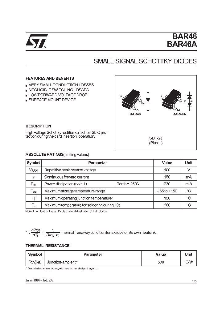 BAR46_163914.PDF Datasheet